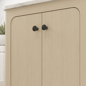 Canyon 24" Freestanding Single Vanity Cabinet with Curved Design