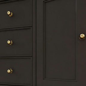 Elara 60" Freestanding Double Vanity Cabinets with Solid Wood Legs