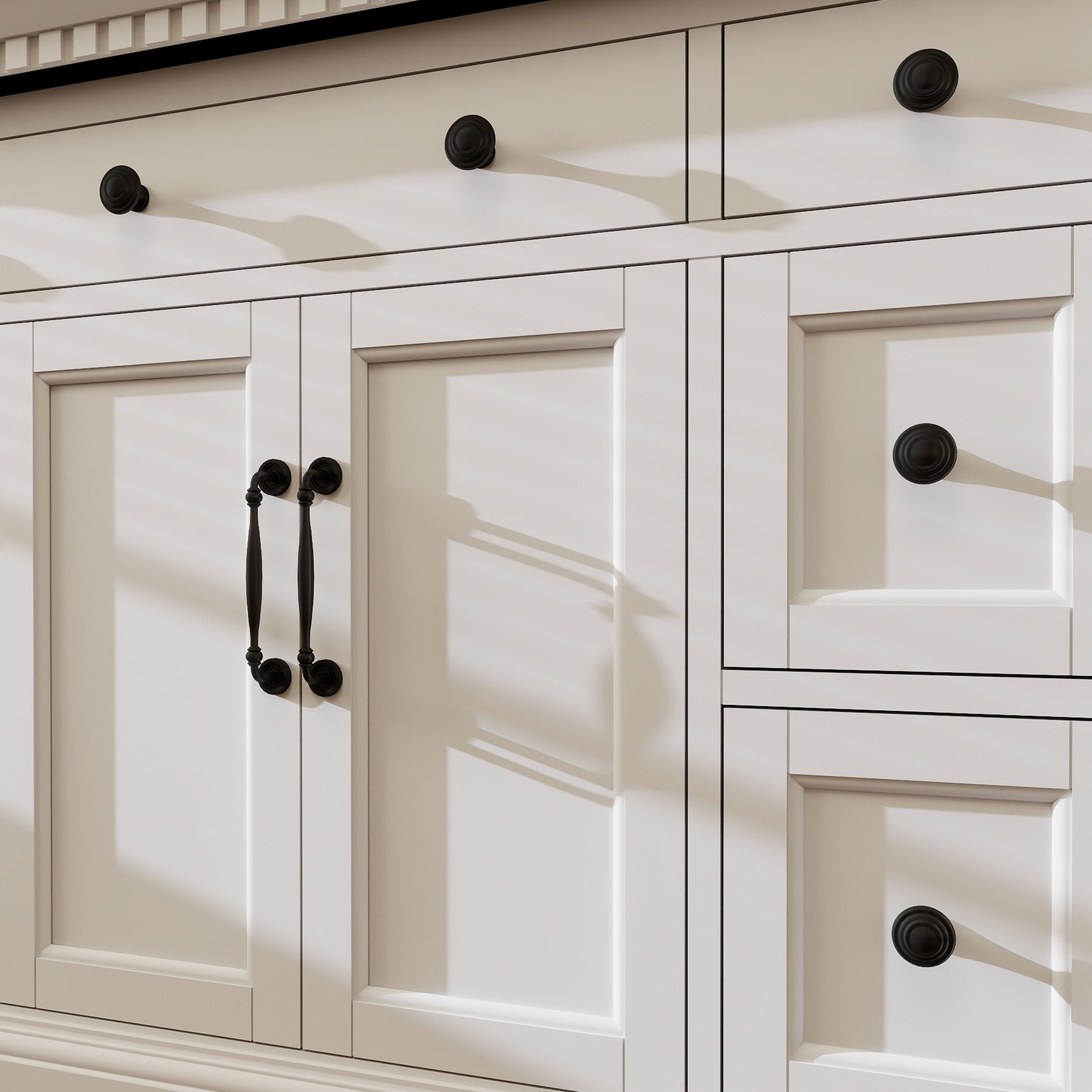 Acro 48" Freestanding Single Vanity Cabinets with Arch Feet