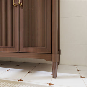 Vantara 60" Freestanding Double Vanity Cabinets with Fluted Texture