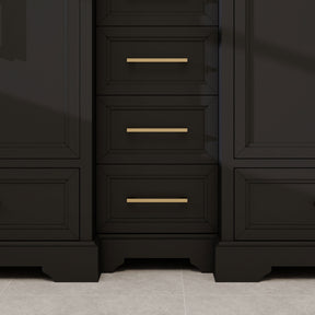 Nobilis 60" Freestanding Double Vanity Cabinets with Symmetrical Layout