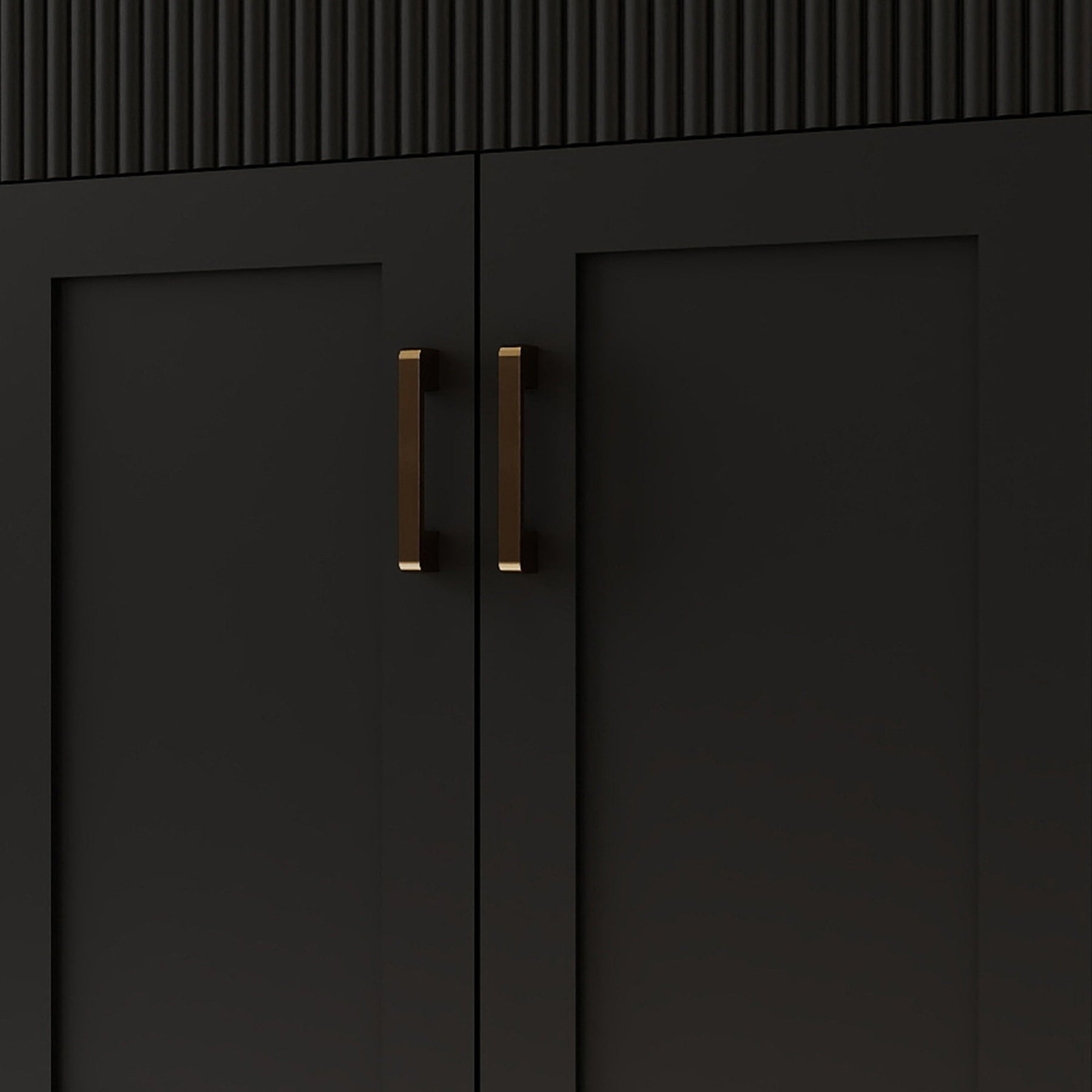 Waterfall 24’’ RTA Freestanding Vanity Cabinet Base with Vertical Striped Decor (Countertop & Sink Not Included) 浴室柜