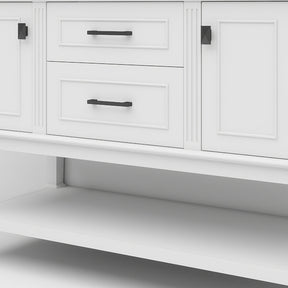 Bosun 48" Freestanding Single Vanity Cabinet with Reliable Storage & Solid Frame