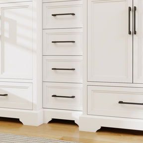 Nobilis 60" Freestanding Double Vanity Cabinets with Symmetrical Layout