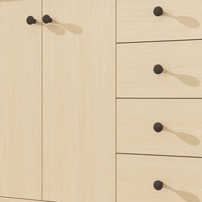 Canyon 60" Freestanding Double Vanity Cabinet with Curved Design