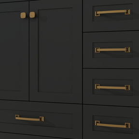 Modern 36’’ RTA Freestanding Vanity Cabinet Base with Larger Storage Room (Countertop & Sink Not Included) 浴室柜