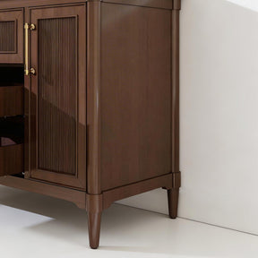 Vantara 48" Freestanding Single Vanity Cabinets with Fluted Texture