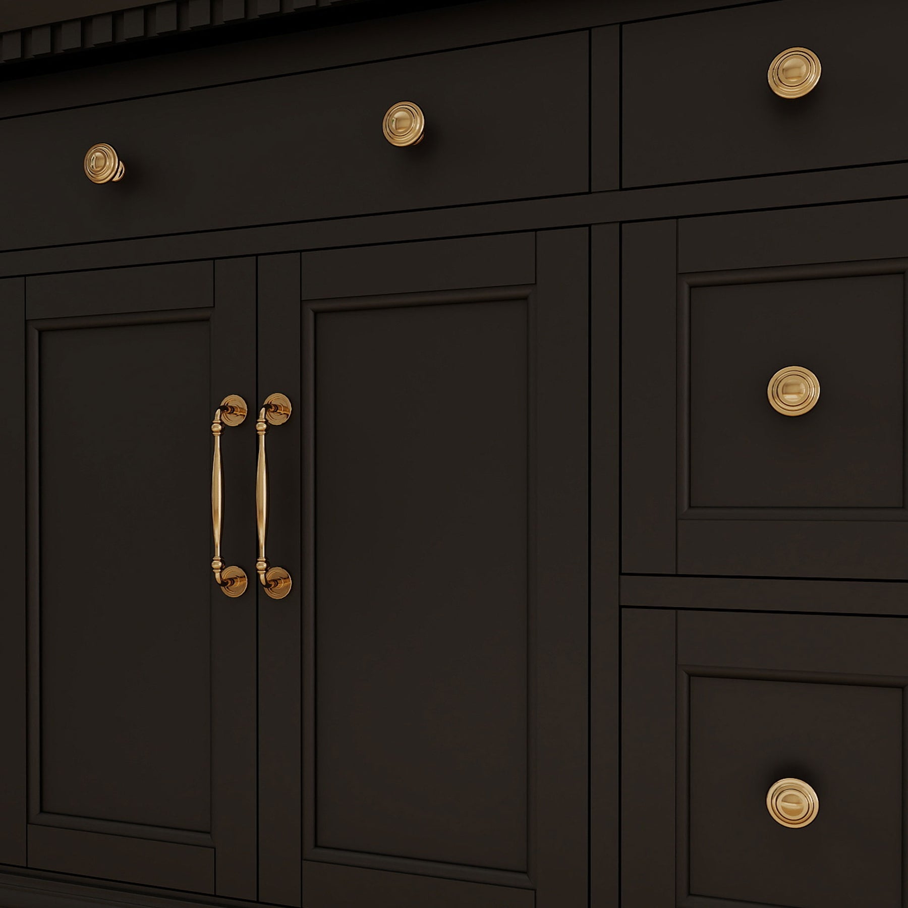 Acro 48" Freestanding Single Vanity Cabinets with Arch Feet