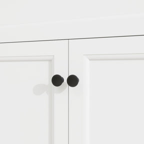 Opuluxe 60" Freestanding Double Vanity Cabinets with Curved Design
