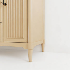 Vantara 48" Freestanding Single Vanity Cabinets with Fluted Texture