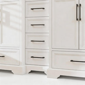 Nobilis 60" Freestanding Double Vanity Cabinets with Symmetrical Layout