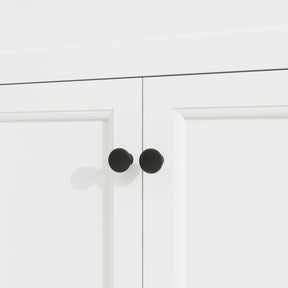 Opuluxe 48" Freestanding Single Vanity Cabinets with Curved Design