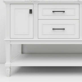 Bosun 48" Freestanding Single Vanity Cabinet with Reliable Storage & Solid Frame
