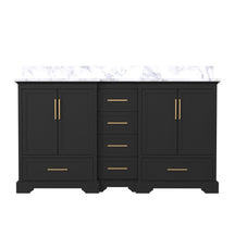 Nobilis 60" Freestanding Double Vanity Cabinets with Symmetrical Layout