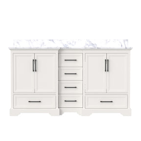 Nobilis 60" Freestanding Double Vanity Cabinets with Symmetrical Layout
