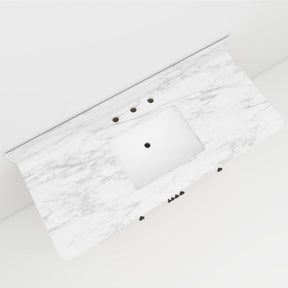 Canyon 48" Freestanding Single Sink Bathroom Vanity with 4-Drawer Design