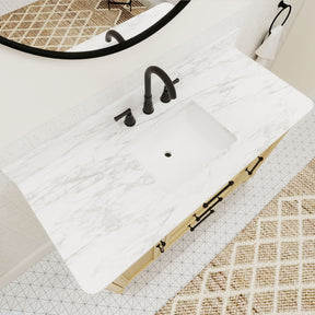 Vantara 48" Freestanding Single Vanity Cabinets with Fluted Texture