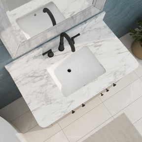 Canyon 36" Freestanding Single Vanity Cabinet with Curved Design