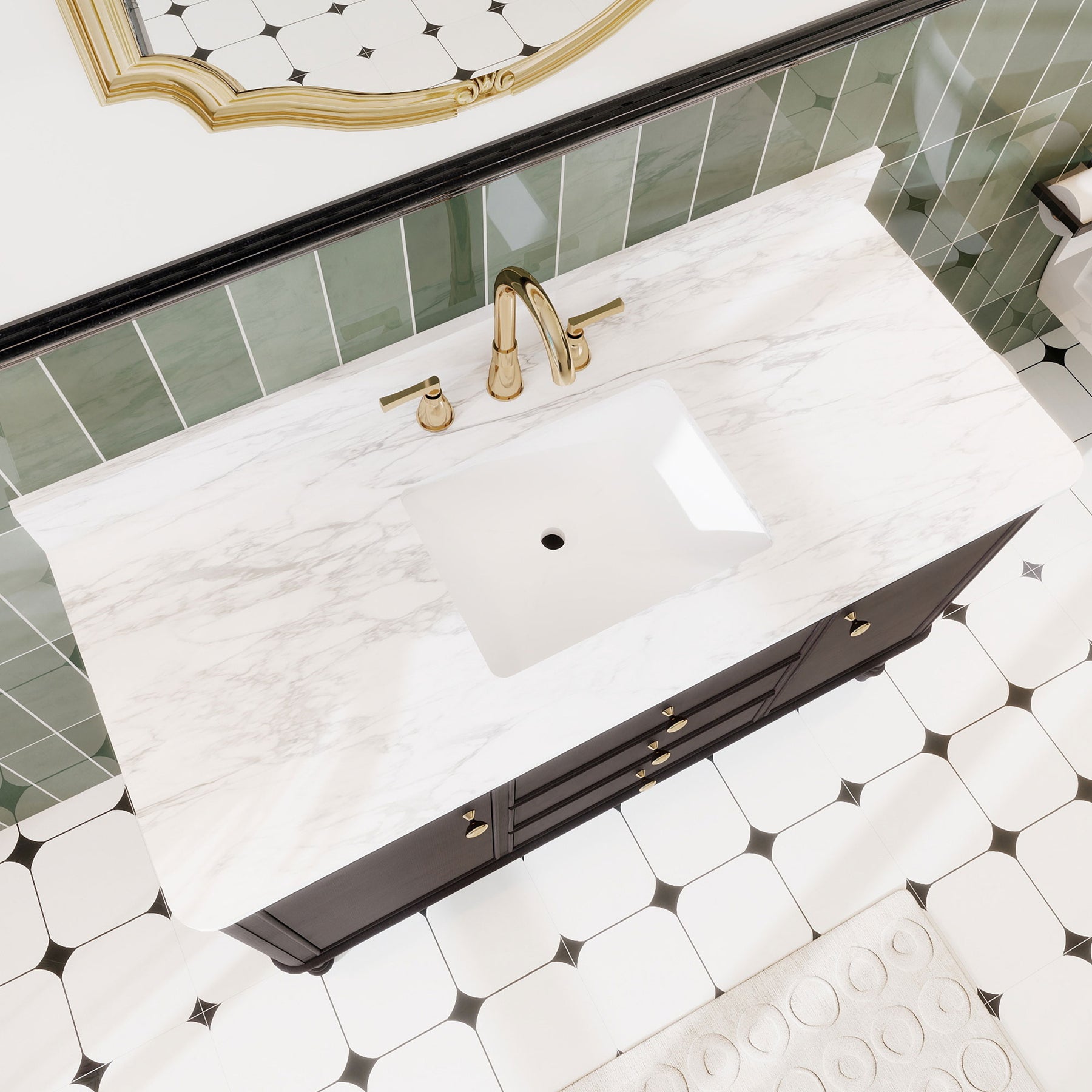 Verve 48" Freestanding Single Vanity Cabinets with Wall Mounted Options