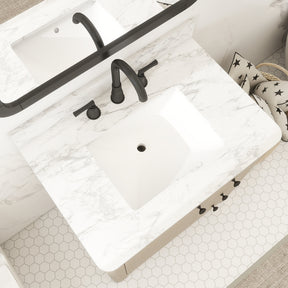 Canyon 30" Freestanding Single Vanity Cabinet with Curved Design