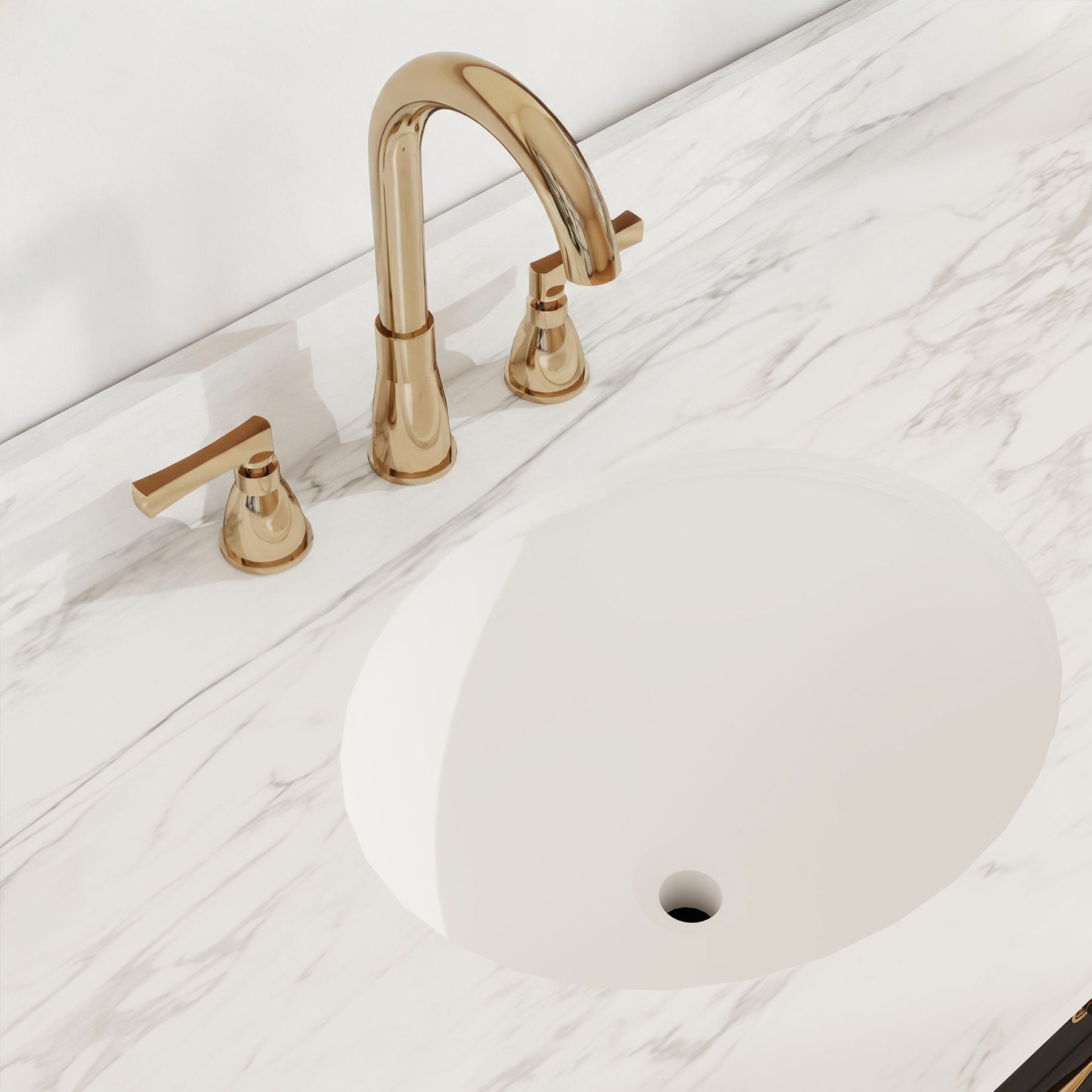 Modish 60" Wall Mounted Single Vanity Cabinet with Solid Wood Legs, Pre-Assembled, Freestanding & Floating 2 Installation Ways