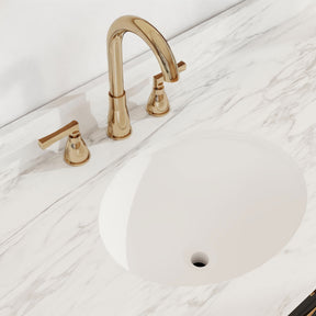 Modish 60" Wall Mounted Single Vanity Cabinet with Solid Wood Legs, Pre-Assembled, Freestanding & Floating 2 Installation Ways