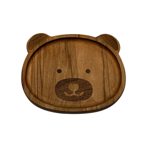 Handmade Bear-Shaped Wooden Tray - Pre-Order Exclusive | Scarce Multi-Purpose Dish