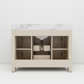 Canyon 48" Freestanding Single Sink Bathroom Vanity with 3-Drawer Design