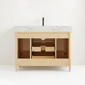 Vantara 48" Freestanding Single Vanity Cabinets with Fluted Texture