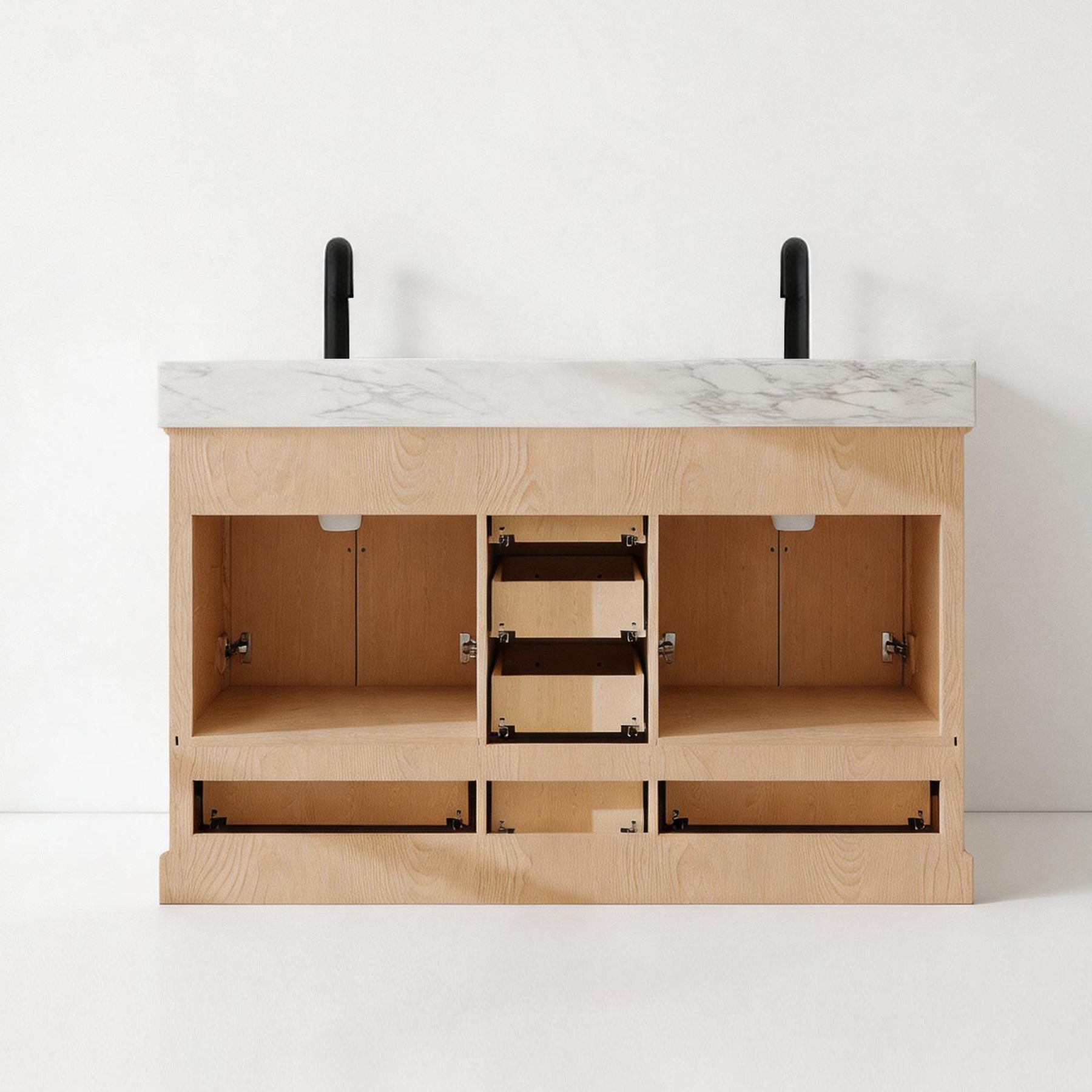 Nobilis 60" Freestanding Double Vanity Cabinets with Symmetrical Layout