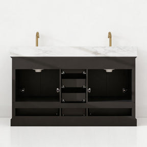 Nobilis 60" Freestanding Double Vanity Cabinets with Symmetrical Layout