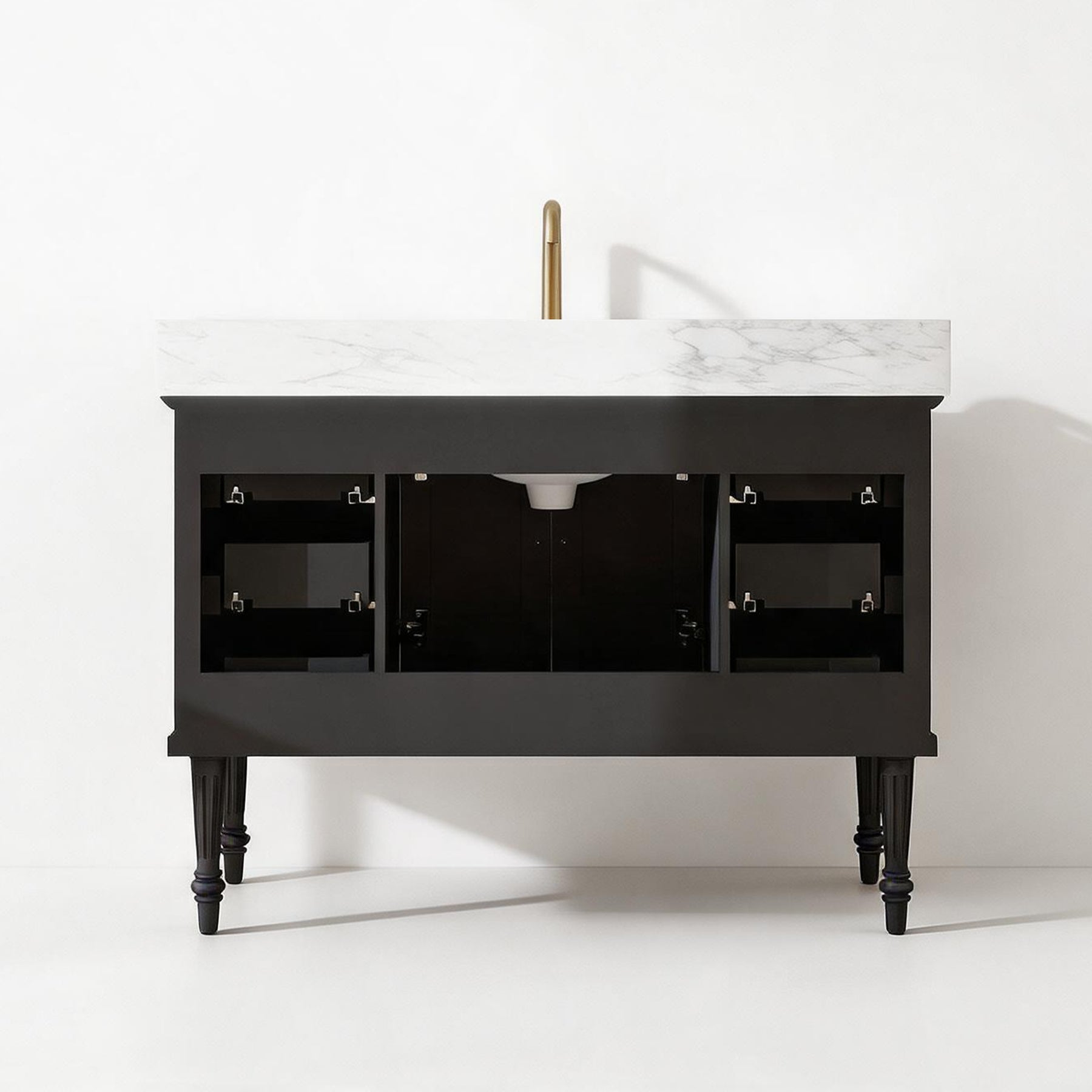Elara 48" Freestanding Single Vanity  Cabinets with Solid Wood Legs