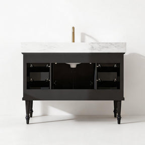 Elara 48" Freestanding Single Vanity  Cabinets with Solid Wood Legs