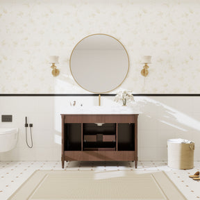 Vantara 48" Freestanding Single Vanity Cabinets with Fluted Texture