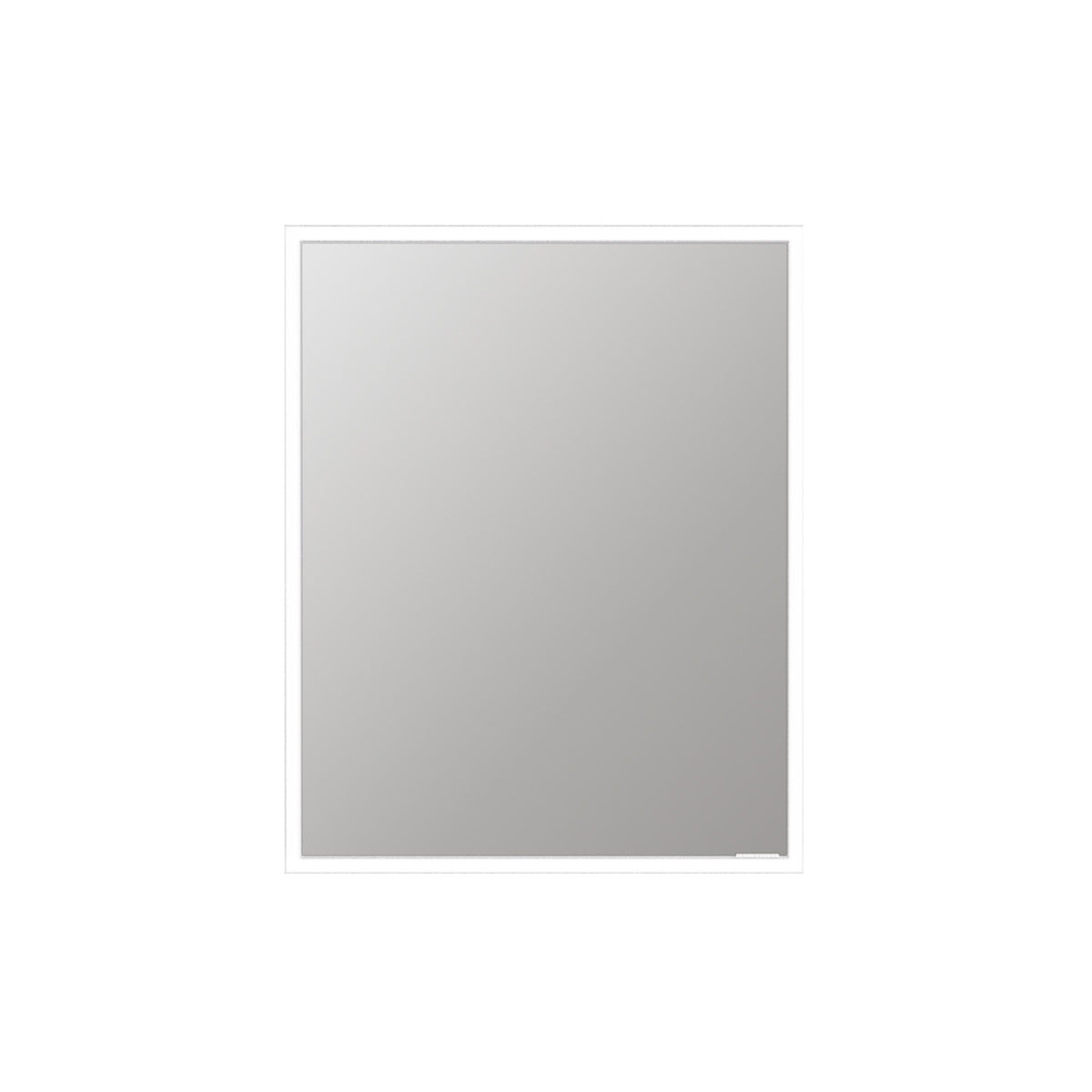 CM-004 24" LED Medicine Cabinet Mirror in Aluminum (with Hand-Scan Sensor)