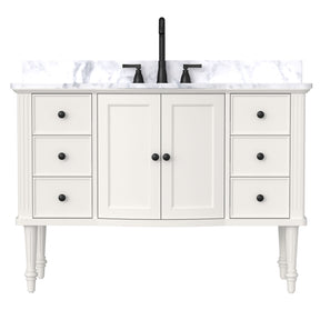 Elara 48" Freestanding Single Vanity Cabinets with Adjustable Legs