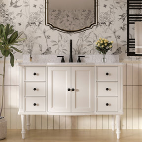 Elara 48" Freestanding Single Vanity Cabinets with Adjustable Legs