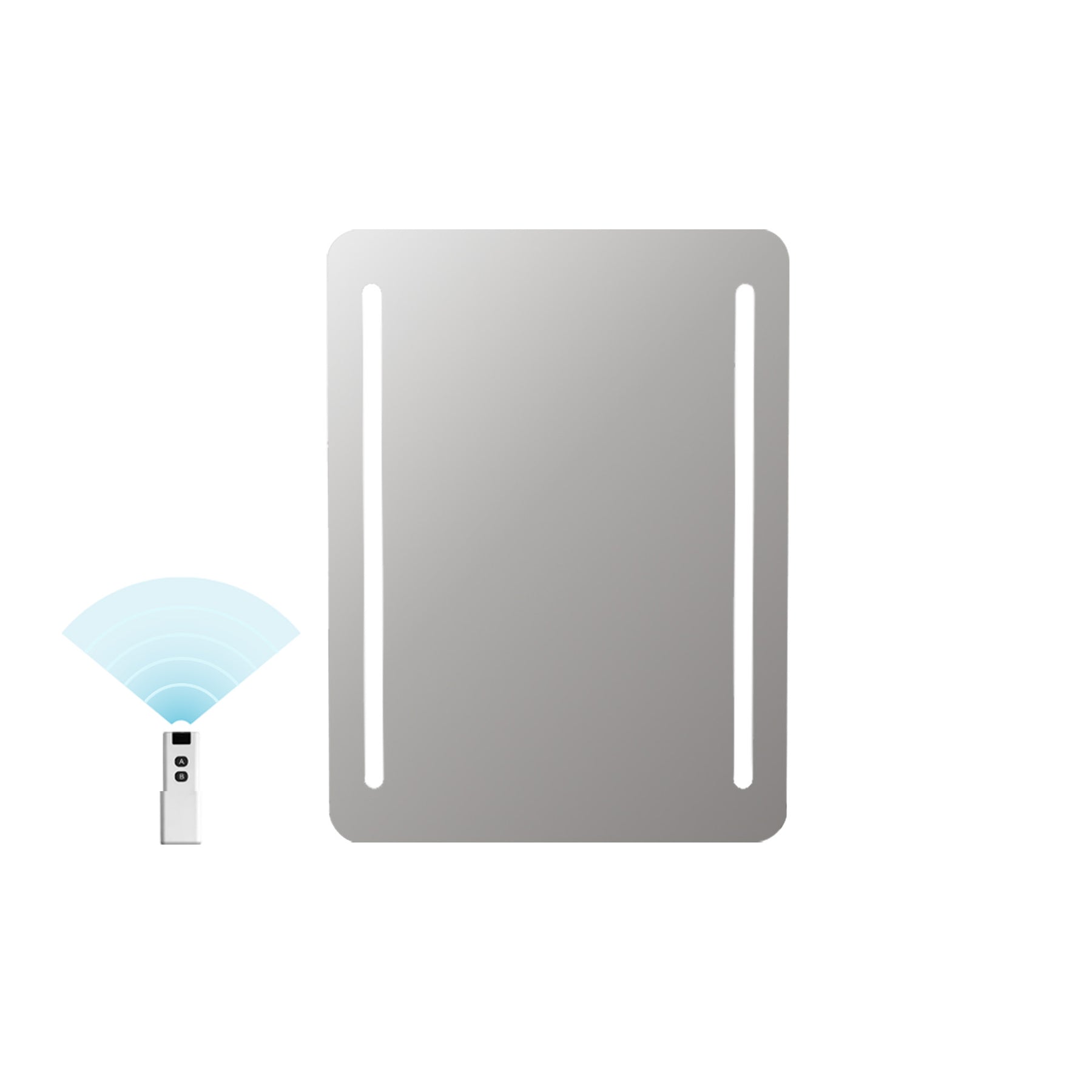 M407B 24" Motorized Accessible LED Mirror with Remote Control