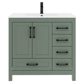 Modern 36" Freestanding Double Vanity Cabinets with Classic Design