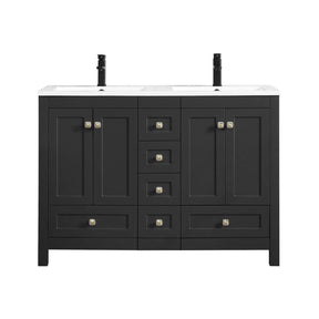 Modern 48" Freestanding Double Vanity Cabinets with Classic Design