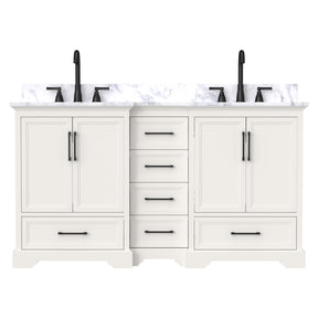 Nobilis 60" Freestanding Double Vanity Cabinets with Symmetrical Layout