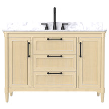Vantara 48" Freestanding Single Vanity Cabinets with Fluted Texture