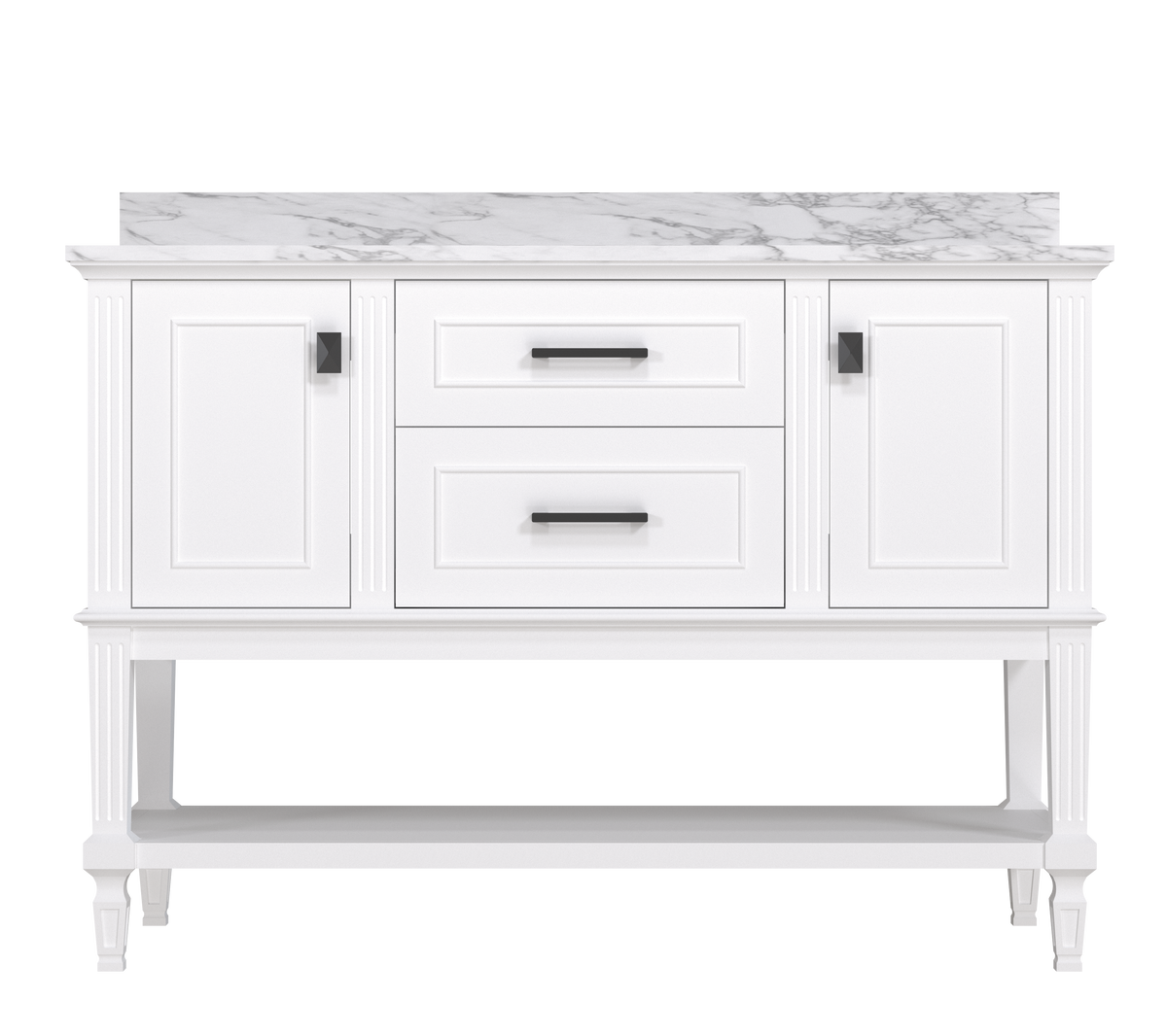 Bosun 48" Freestanding Single Vanity Cabinet with Reliable Storage & Solid Frame
