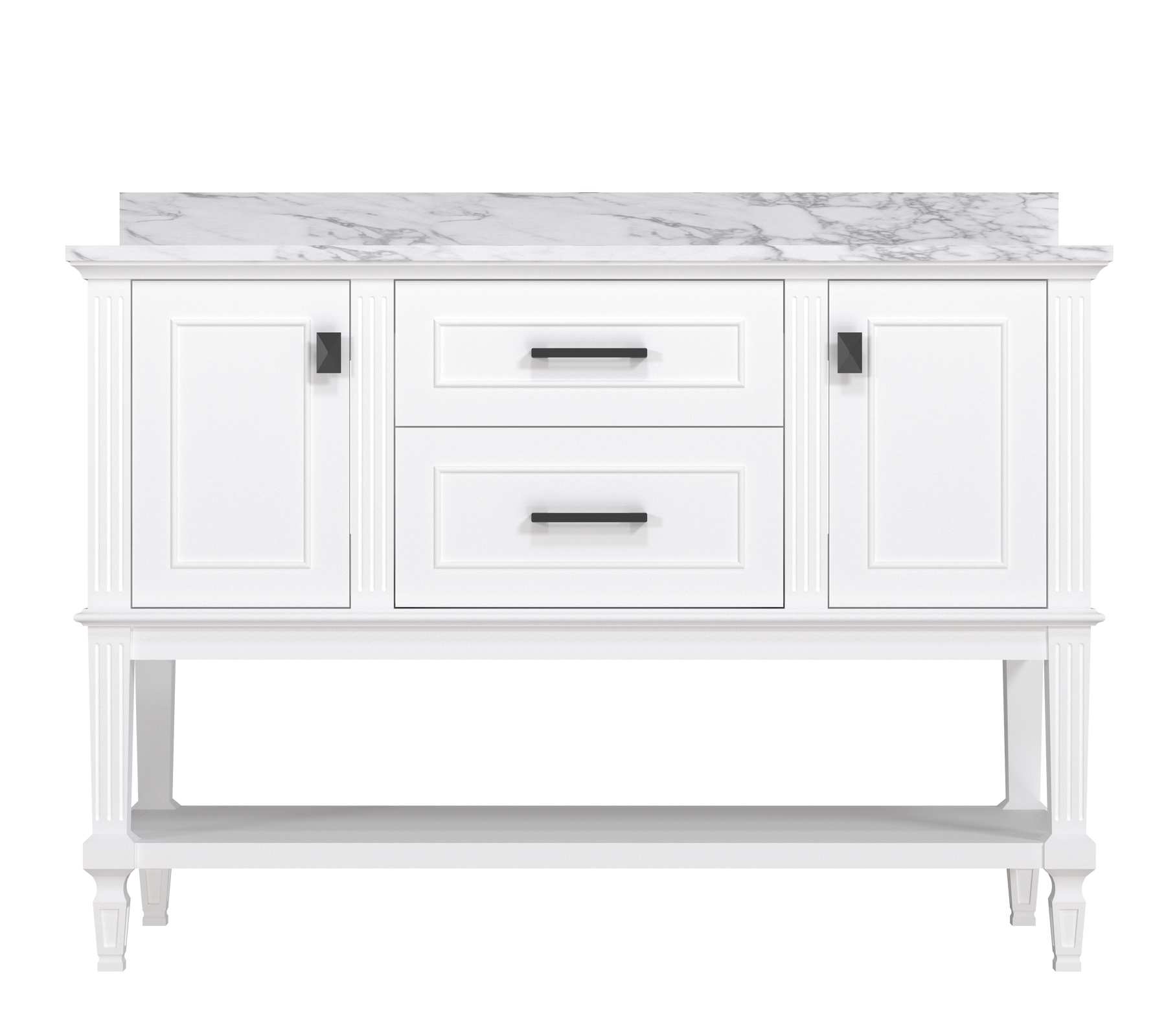 Bosun 48" Freestanding Single Vanity Cabinet with Reliable Storage & Solid Frame