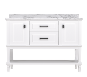 Bosun 48" Freestanding Single Vanity Cabinet with Reliable Storage & Solid Frame