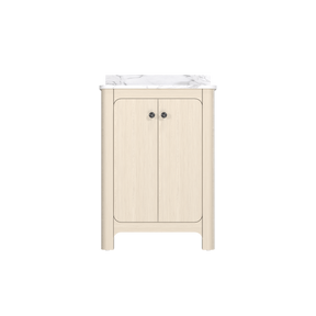 Canyon 24" Freestanding Single Vanity Cabinet with Curved Design