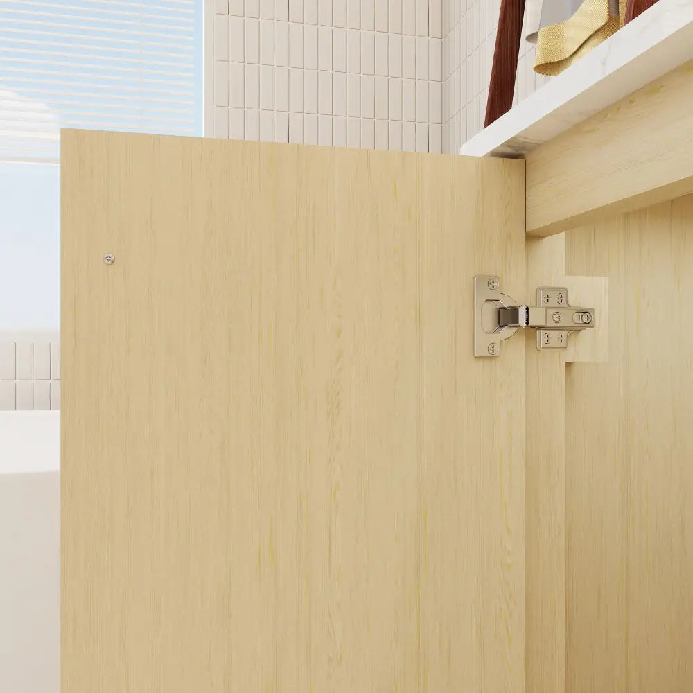 Canyon 48’’ Freestanding Single Vanity Cabinets with Curved Design 浴室柜