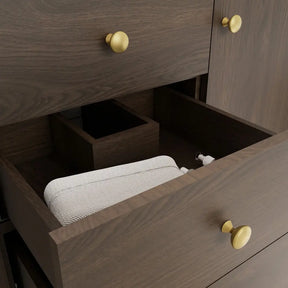 Canyon 48’’ Freestanding Single Vanity Cabinets with Curved Design 浴室柜