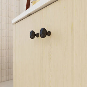 Canyon 60’’ Freestanding Double Vanity Cabinets with Curved Design 浴室柜