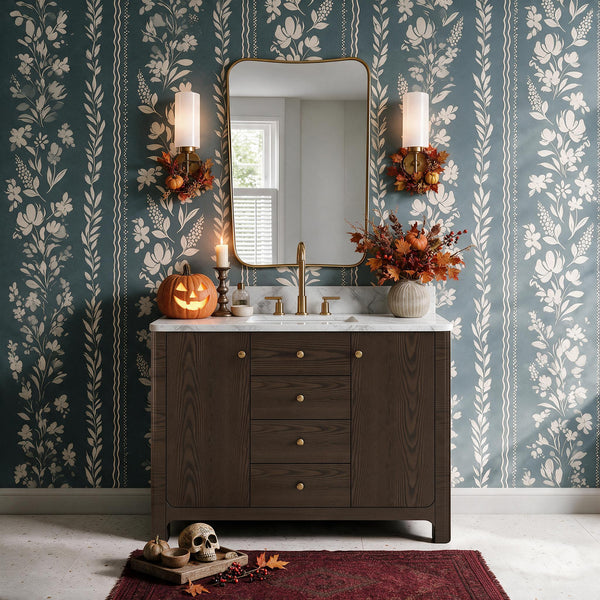 Canyon 48" Freestanding Single Sink Bathroom Vanity with 4-Drawer Design